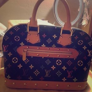 Multi colored Louis Vuitton purse